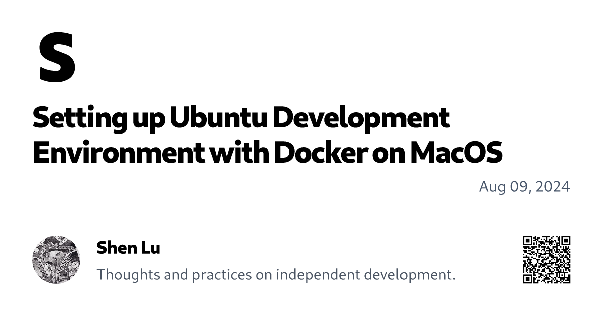 Ubuntu Development Environment
